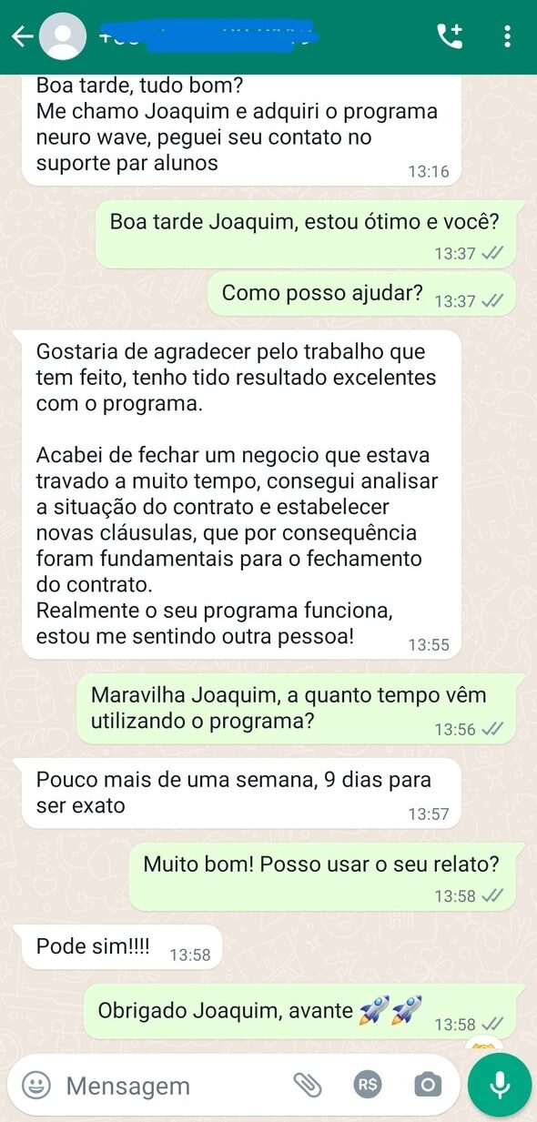 Depoimento Joaquim